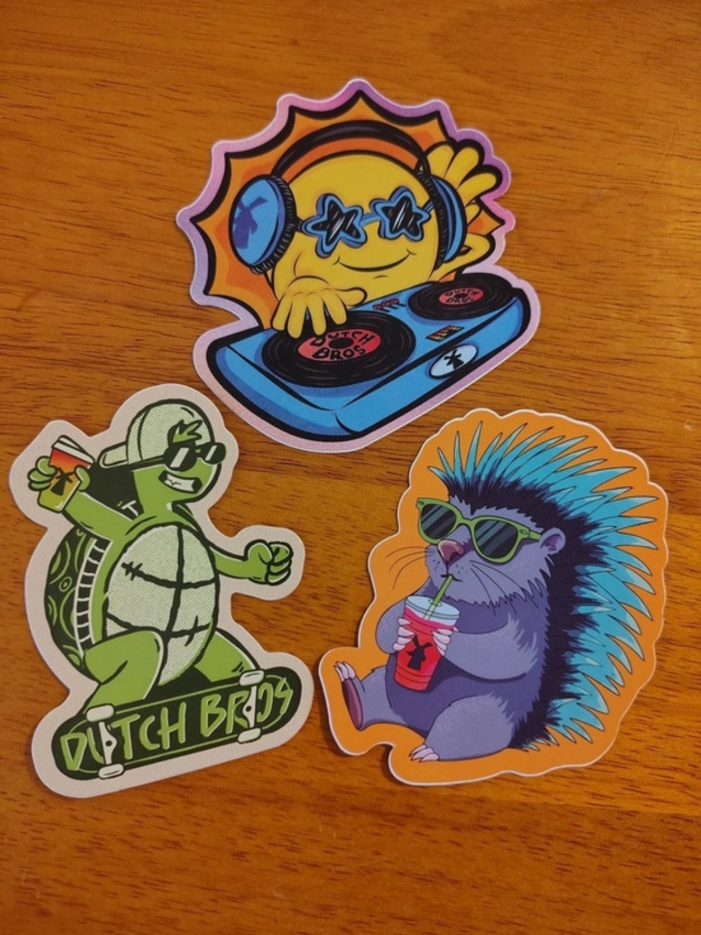Dutch Bros Sticker Set